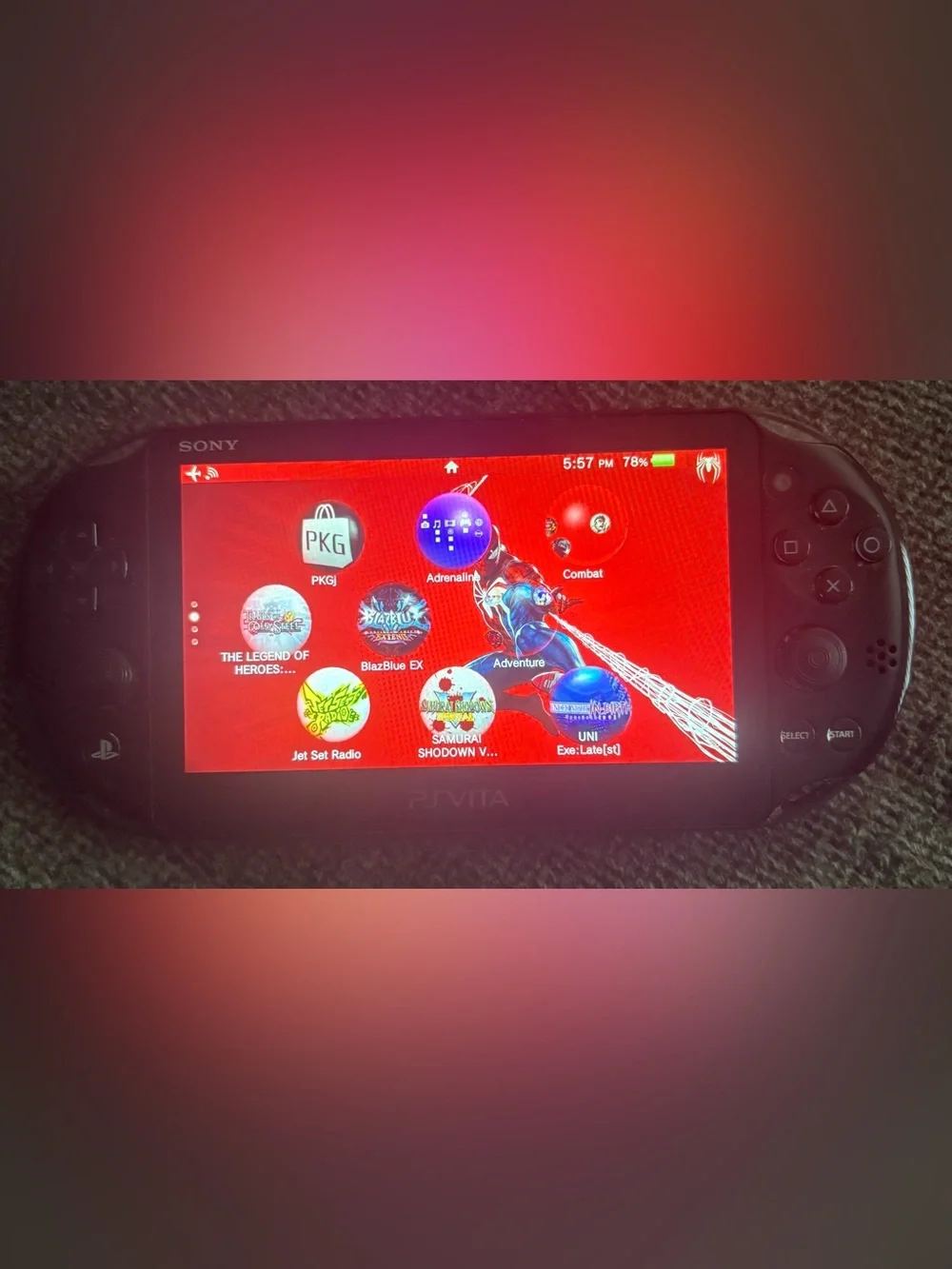 Sony PS Vita - Fully Modded, 350+ games